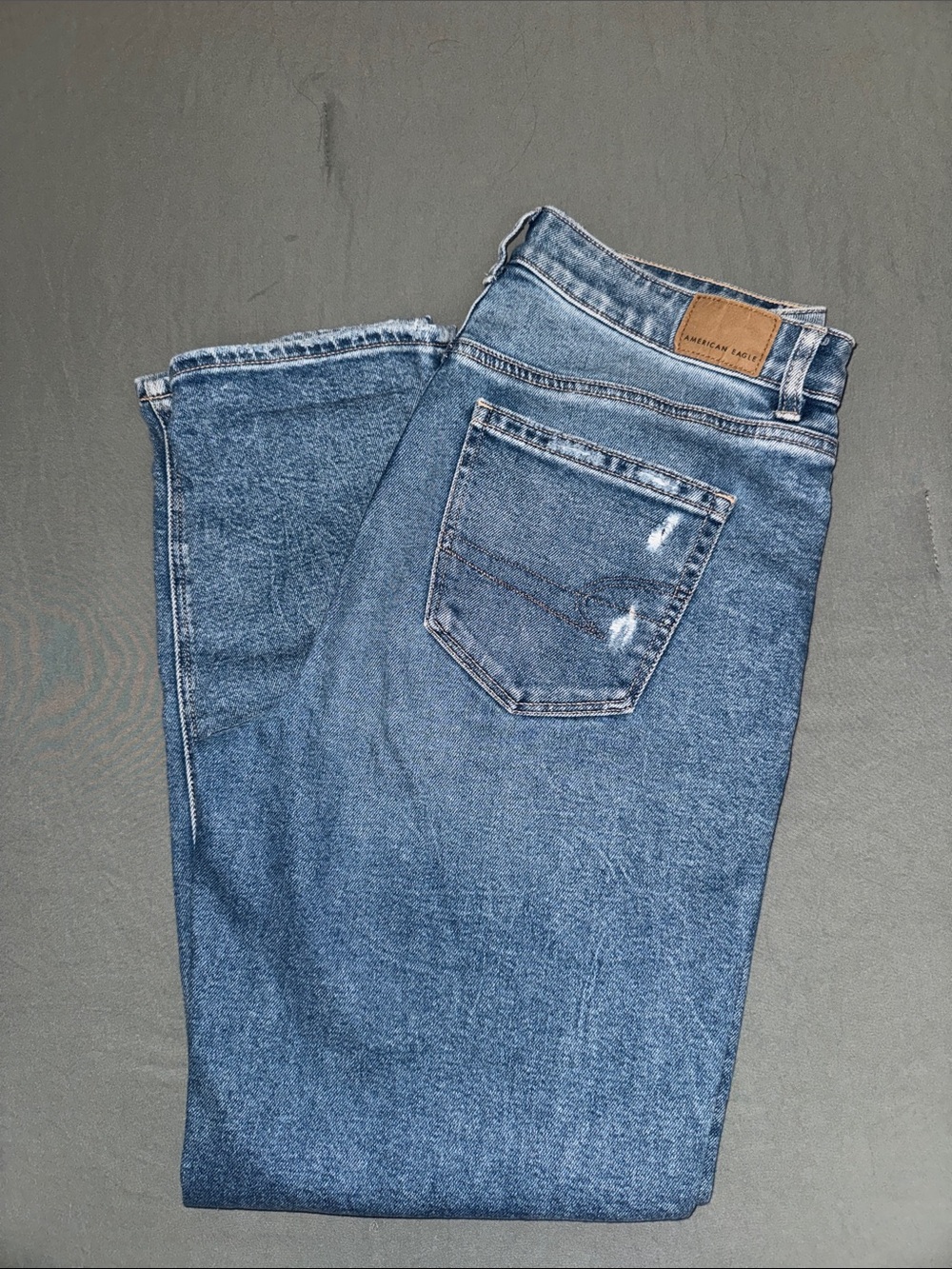 American Eagle Outfitters Women’s  Blue Denim Jeans - Classic Fit